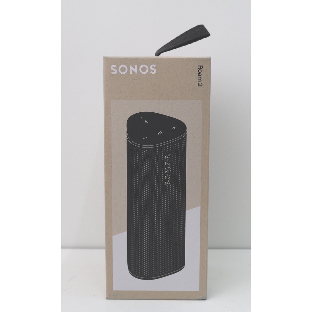 Sonos Roam 2 Smart Portable Speaker Black NEW Bluetooth WiFi IP67 S27
